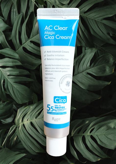 The Key Ingredients in AC Clear Magic Cica Healing Cream and Their Benefits